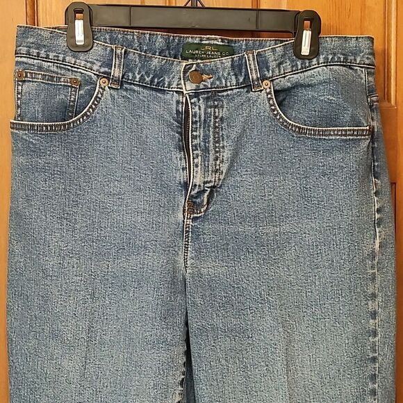 Lauren Ralph Lauren Classic Street 12 jeans tall casual wear straight fit - Picture 2 of 8